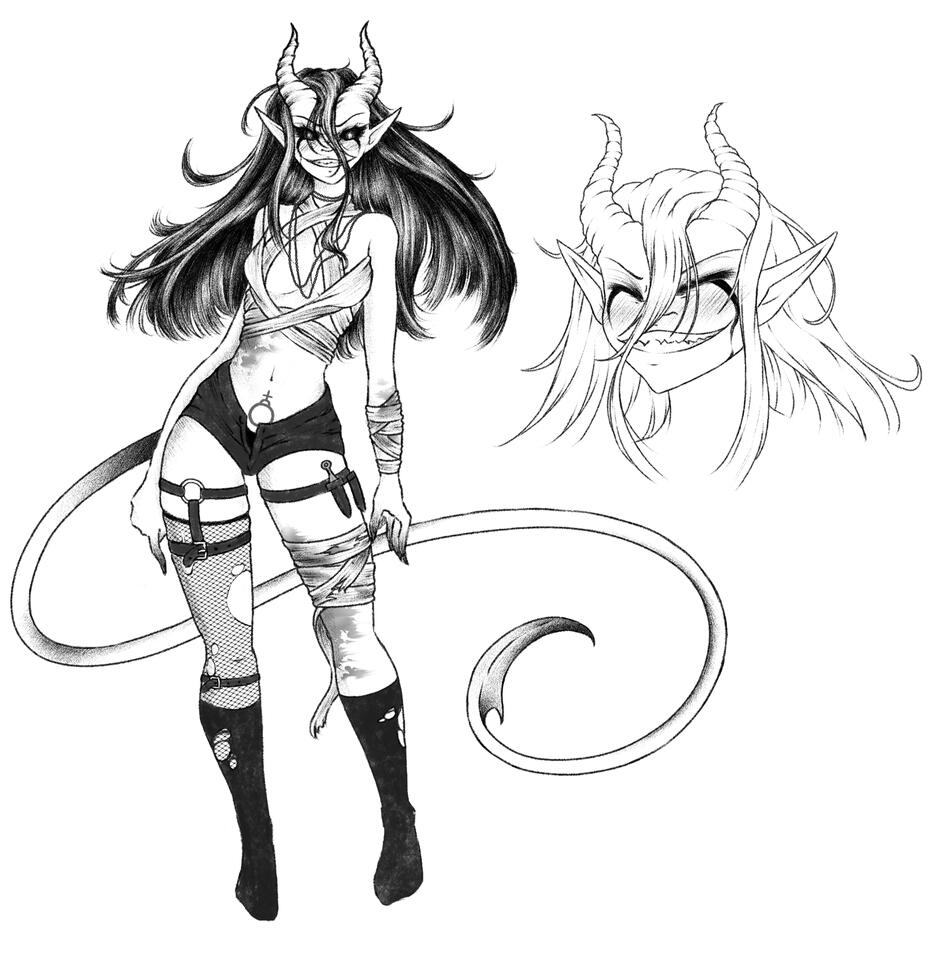 Black & White work (OC)