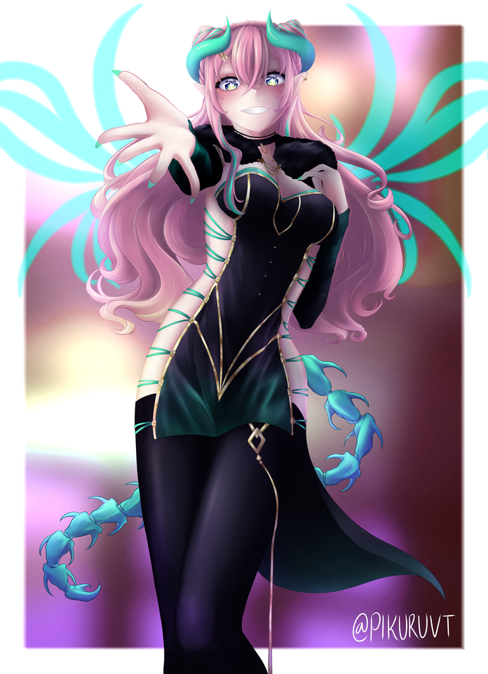 Fully-rendered Fanart (@Snopuff)